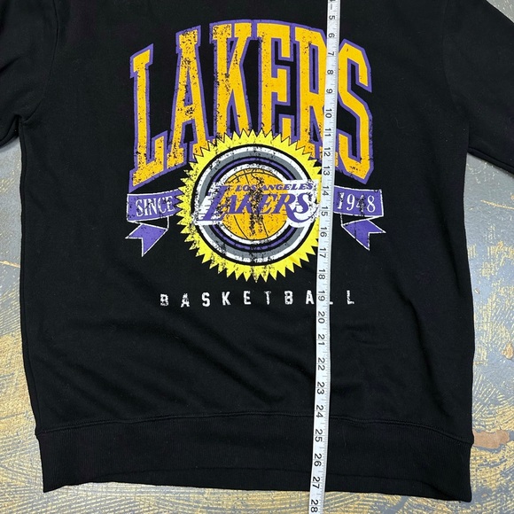 Los Angeles Lakers Crewneck Pull Over Sweater NBA Basketball Medium Ultra Game - Picture 6 of 6